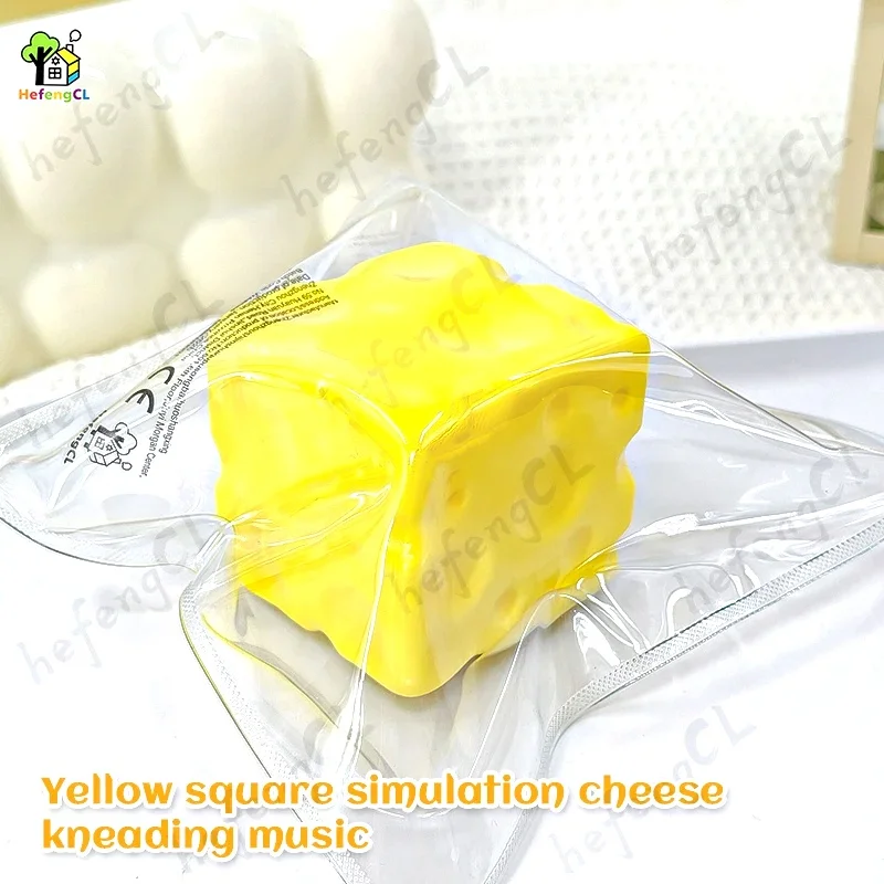 (HefengCL)Cube Cheese Squishy Toys, Slow Rising Soft Sensory Toys, Ideal Gifts for Office, Classroom, Parties & Holidays
(HefengCL)Cube Cheese Squishy Toys, Slow Rising Soft Sensory Toys, Ideal Gifts for Office, Classroom, Parties & Holidays