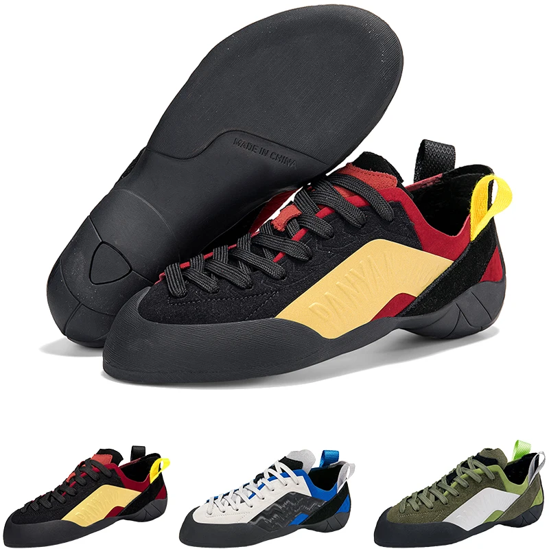 Professional new climbing shoes, couple training sports shoes, beginner outdoor fitness sports shoes, soft sole, comfortable 
Professional new climbing shoes, couple training sports shoes, beginner outdoor fitness sports shoes, soft sole, comfortable