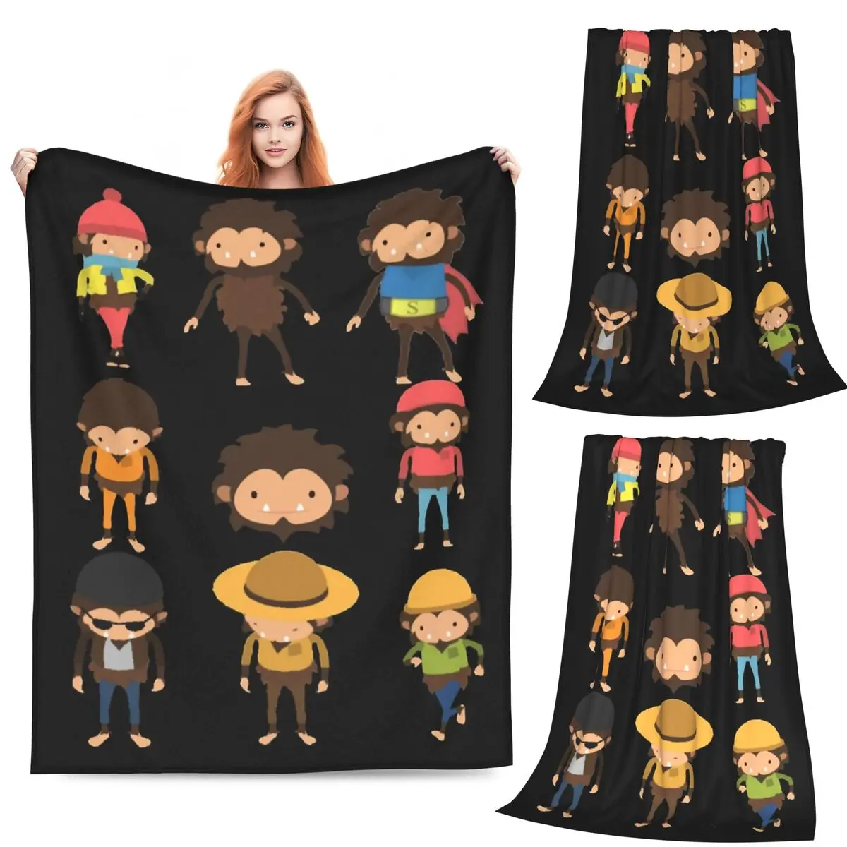 Одеяло с плакатом Sneaky Sasquatch, фланелевое дышащее одеяло для дивана, постельные принадлежности, офисные пледы, покрывало, одеяло
Одеяло с плакатом Sneaky Sasquatch, фланелевое дышащее одеяло для дивана, постельные принадлежности, офисные пледы, покрывало, одеяло