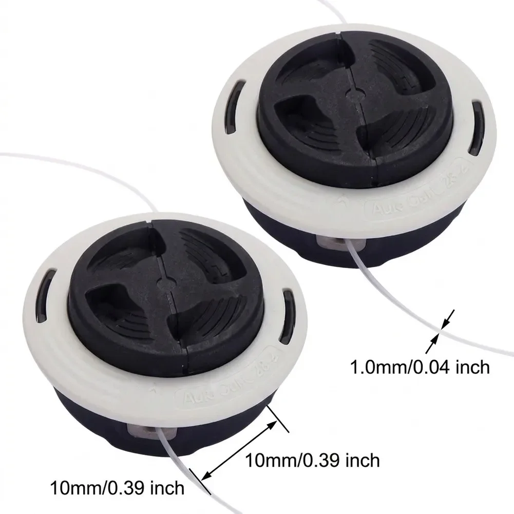 2pcs Trimmer Heads For C26-2 Cutting Head For Brush Cutter FS55 FS56 FS85 FS87 FS89 FS90 FS120 FS240 FS250 FS260 Trimmer Spool
2pcs Trimmer Heads For C26-2 Cutting Head For Brush Cutter FS55 FS56 FS85 FS87 FS89 FS90 FS120 FS240 FS250 FS260 Trimmer Spool