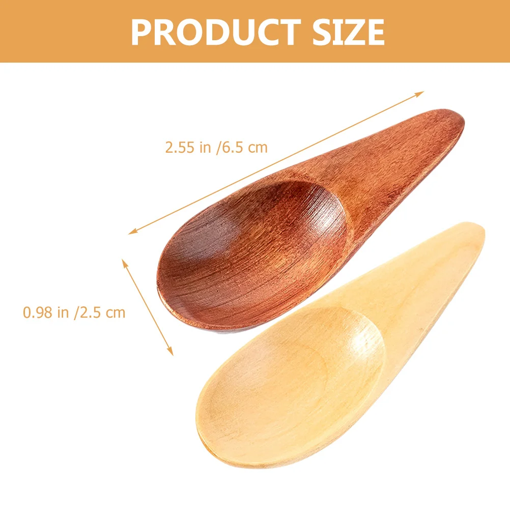 2pcs Small Wooden Spoon Multi-Function Tea Scoop Short Handle Seasoning Tool For Coffee Salt Spice Loose Tea Kitchen Use
2pcs Small Wooden Spoon Multi-Function Tea Scoop Short Handle Seasoning Tool For Coffee Salt Spice Loose Tea Kitchen Use