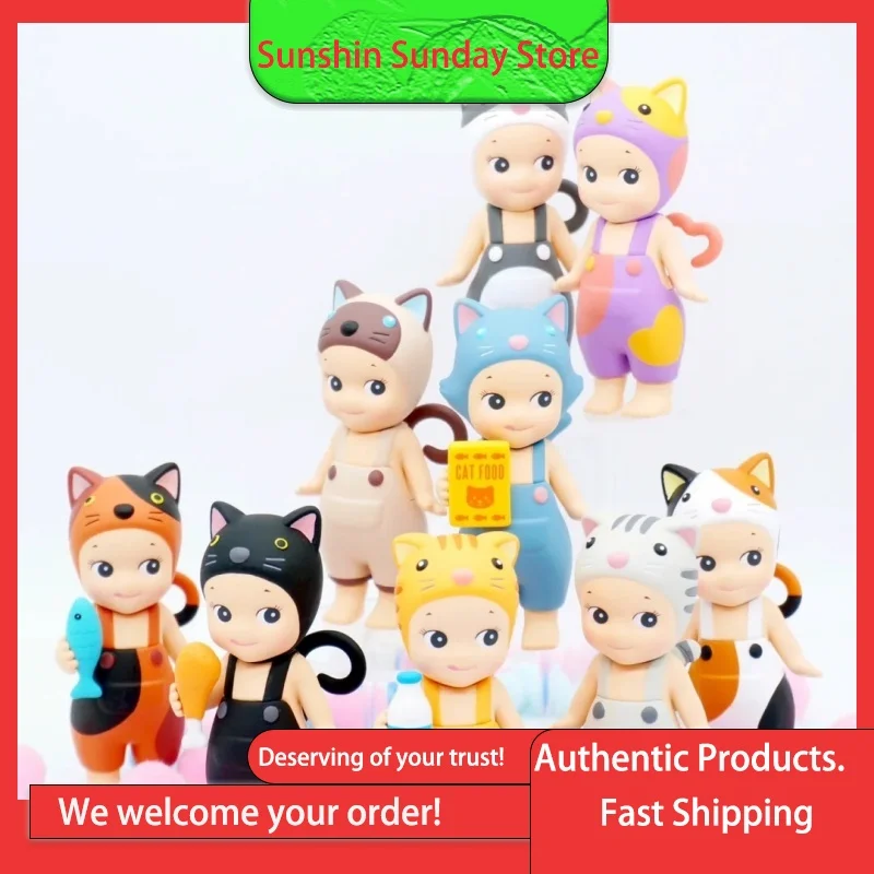 Sonny Angel, ежедневная серия, игрушка для кошек, коллекционная фигурка, черный кот, белый кот, модная слепая коробка, товары для домашних животных, игрушка, хобби, слепая коробка
Sonny Angel, ежедневная серия, игрушка для кошек, коллекционная фигурка, черный кот, белый кот, модная слепая коробка, товары для домашних животных, игрушка, хобби, слепая коробка