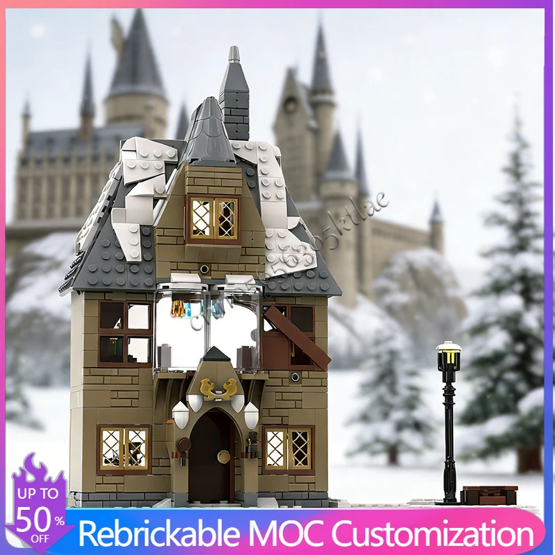 555 PCS Medieval 76388 Harry's cottage MOC Customize Modular Building Block Educational Design Simple DIY Toy Christmas Gift
555 PCS Medieval 76388 Harry's cottage MOC Customize Modular Building Block Educational Design Simple DIY Toy Christmas Gift