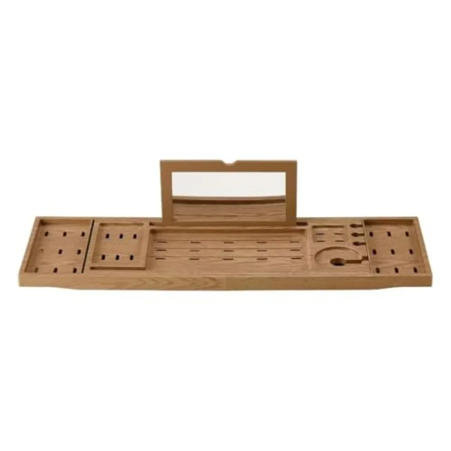 Bathtub Tray Retractable Bathtub Rack for Bathtub Sturdy and Waterproof Home Spa Favored Gift by Lady Teak Color
Bathtub Tray Retractable Bathtub Rack for Bathtub Sturdy and Waterproof Home Spa Favored Gift by Lady Teak Color