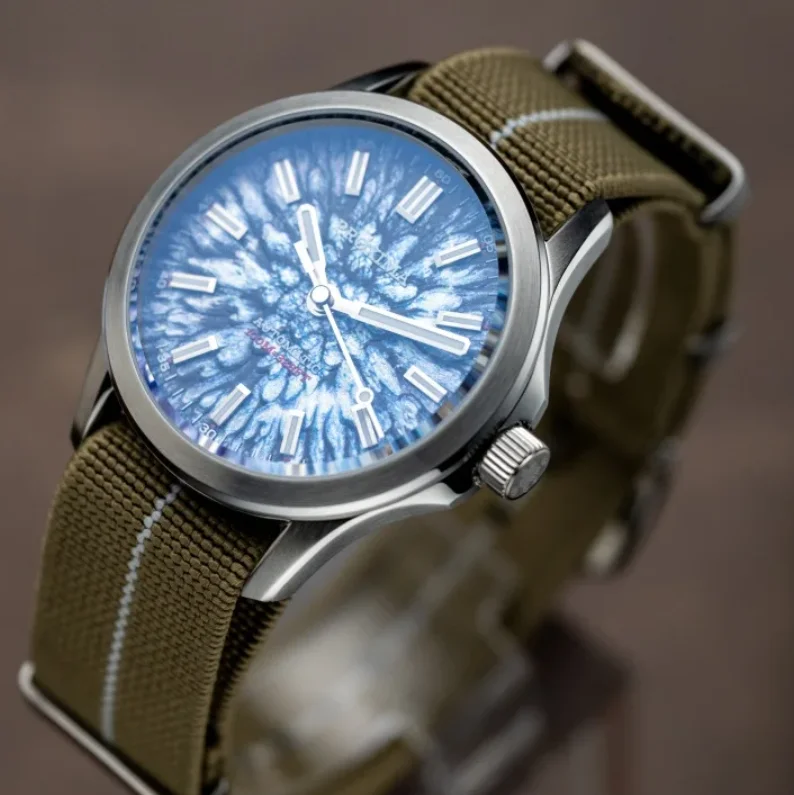 Proxima Men Automatic Watch Pilot 39mm Mechanical Wristwatch 10ATM Waterproof BGW-9 Luminous Sapphire "Jianzhan" Dial Miyota9015
Proxima Men Automatic Watch Pilot 39mm Mechanical Wristwatch 10ATM Waterproof BGW-9 Luminous Sapphire "Jianzhan" Dial Miyota9015