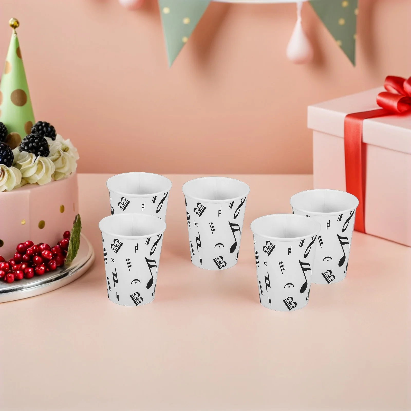 50Pcs Music Note Disposable Paper Cups Sturdy Thick Paper for Music Festival Wedding Party Drinks Bbq Party Supplies Cup
50Pcs Music Note Disposable Paper Cups Sturdy Thick Paper for Music Festival Wedding Party Drinks Bbq Party Supplies Cup