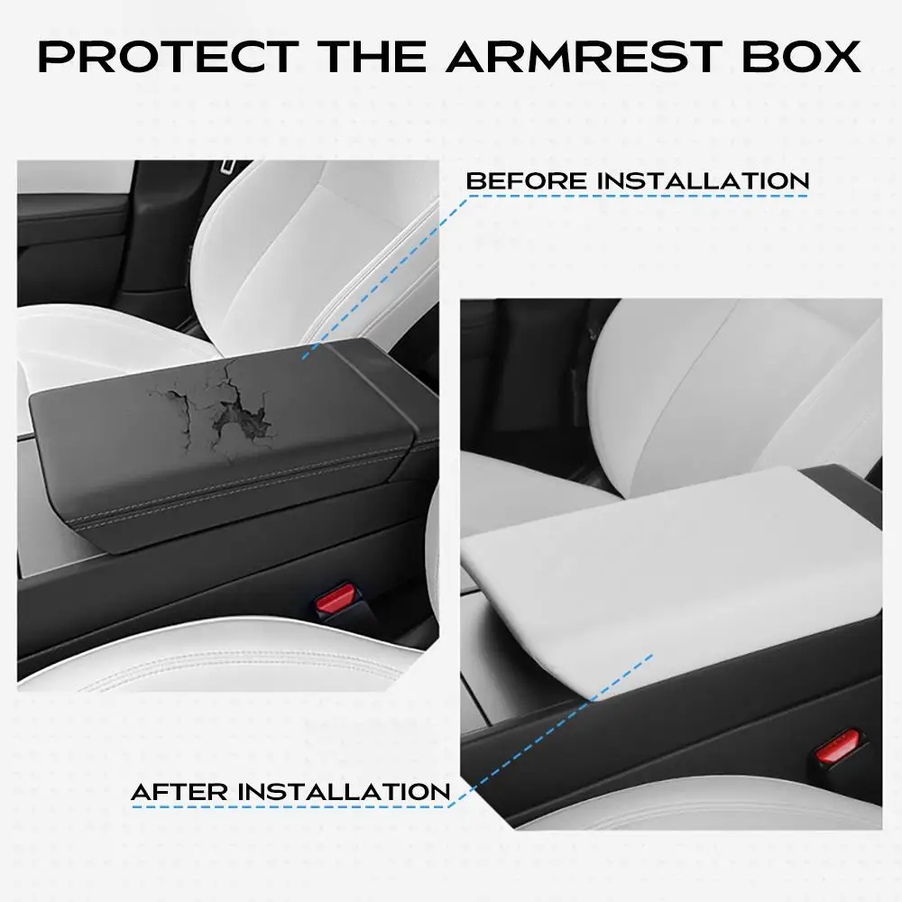 New Central Armrest Cover for Tesla New Model Y Juniper Launch 2025 Model 3 Highland 2024 TPE Soft Case Center Lid Accessories
New Central Armrest Cover for Tesla New Model Y Juniper Launch 2025 Model 3 Highland 2024 TPE Soft Case Center Lid Accessories
