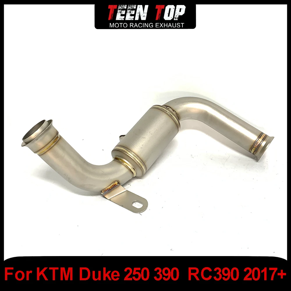 For KTM Duke 250 390 RC390 Exhaust Decat Pipe Middle Connection Pipe DUKE 250 2017+ Moto Exhaust Escape Steel Exhaust Pipe
For KTM Duke 250 390 RC390 Exhaust Decat Pipe Middle Connection Pipe DUKE 250 2017+ Moto Exhaust Escape Steel Exhaust Pipe