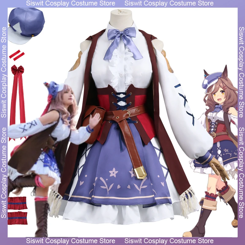 Anime Pretty Derby Matikanetannhauser Cosplay Costume Uniform Women Character Stage Performance Halloween Carnival Role Play
Anime Pretty Derby Matikanetannhauser Cosplay Costume Uniform Women Character Stage Performance Halloween Carnival Role Play