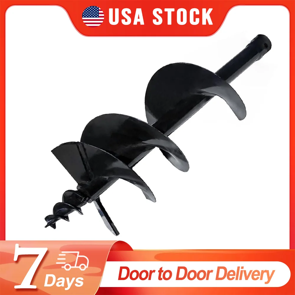 USA STOCK 300MM 400MM Auger Drill Rod Attachment for 1Ton-1.5Ton Mini Excavator Small Digger
USA STOCK 300MM 400MM Auger Drill Rod Attachment for 1Ton-1.5Ton Mini Excavator Small Digger