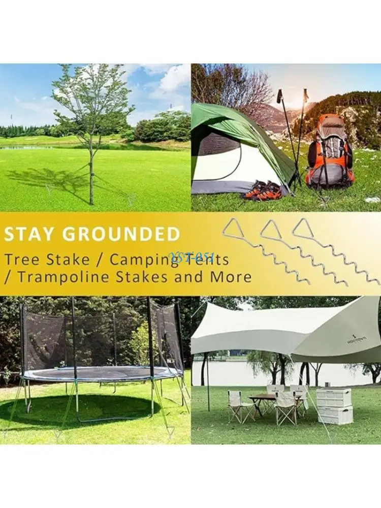 E15A Heavy Duty Ground Stake Stakes For Trampoline Tent Wind Stabilization Heavy Duty 40cm
E15A Heavy Duty Ground Stake Stakes For Trampoline Tent Wind Stabilization Heavy Duty 40cm