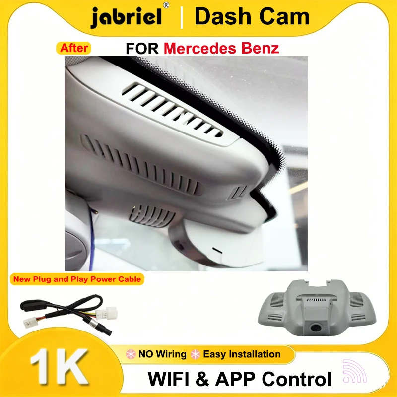 Jabriel 1080P Wifi Dash Cam for Mercedes Benz E Class w213 for Mercedes Benz C Class w205 s205 for Mercedes Benz AMG GT 50 53 63
Jabriel 1080P Wifi Dash Cam for Mercedes Benz E Class w213 for Mercedes Benz C Class w205 s205 for Mercedes Benz AMG GT 50 53 63