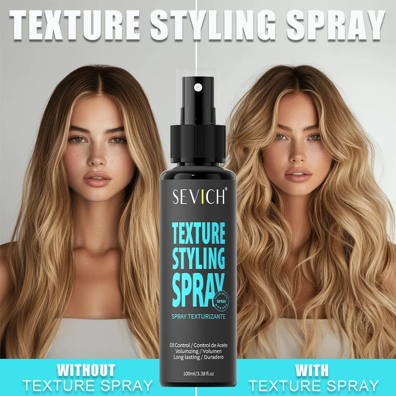 Instant 5-Secs Texture Styling Spray Adds Instant Volume, Thickness & Light Hold, Hair Fluffy Sea Salt Spray for All Hair Types
Instant 5-Secs Texture Styling Spray Adds Instant Volume, Thickness & Light Hold, Hair Fluffy Sea Salt Spray for All Hair Types