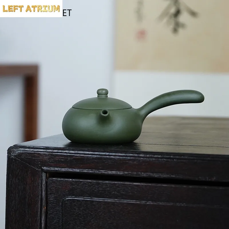 230ml Chinese Yixing Purple Clay Teapot Handmade Zisha Side Handle Tea Pot Beauty Tea Infuser Kettle Tea Set Teaware Customized
230ml Chinese Yixing Purple Clay Teapot Handmade Zisha Side Handle Tea Pot Beauty Tea Infuser Kettle Tea Set Teaware Customized