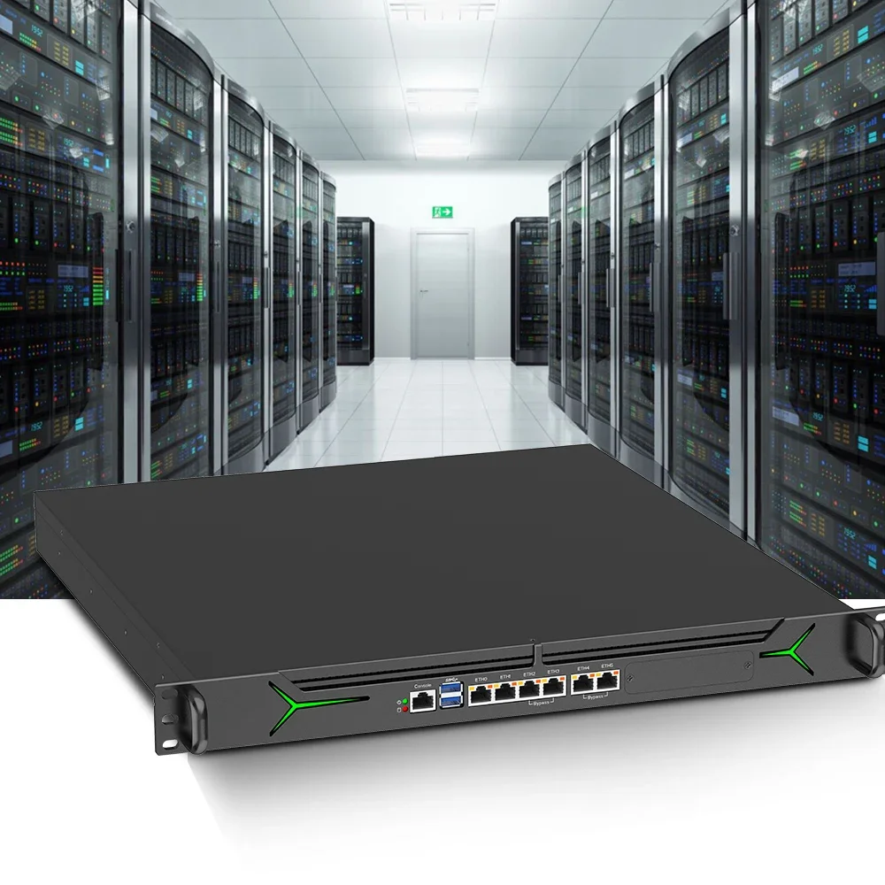 OEM I7 13700 1U Network Server Redundant Power Supply 4*SFP+ 1G 6Lan Industrial Pfsense Firewall Pc 19 Inch 1U Rack Mount
OEM I7 13700 1U Network Server Redundant Power Supply 4*SFP+ 1G 6Lan Industrial Pfsense Firewall Pc 19 Inch 1U Rack Mount