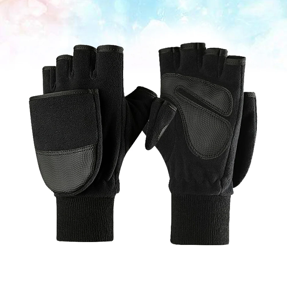 Half Finger Riding Gloves Durable Comfortable Simple Practical Cycling Outdoor Activities Fingerless Warm Winter Gloves
Half Finger Riding Gloves Durable Comfortable Simple Practical Cycling Outdoor Activities Fingerless Warm Winter Gloves