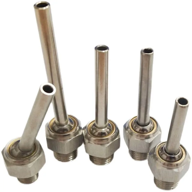 1/4" ID4/6 Stainless Steel SS304 CNC Tool Tower Cooling Adjustable High Pressure Coolant Nozzle
1/4" ID4/6 Stainless Steel SS304 CNC Tool Tower Cooling Adjustable High Pressure Coolant Nozzle