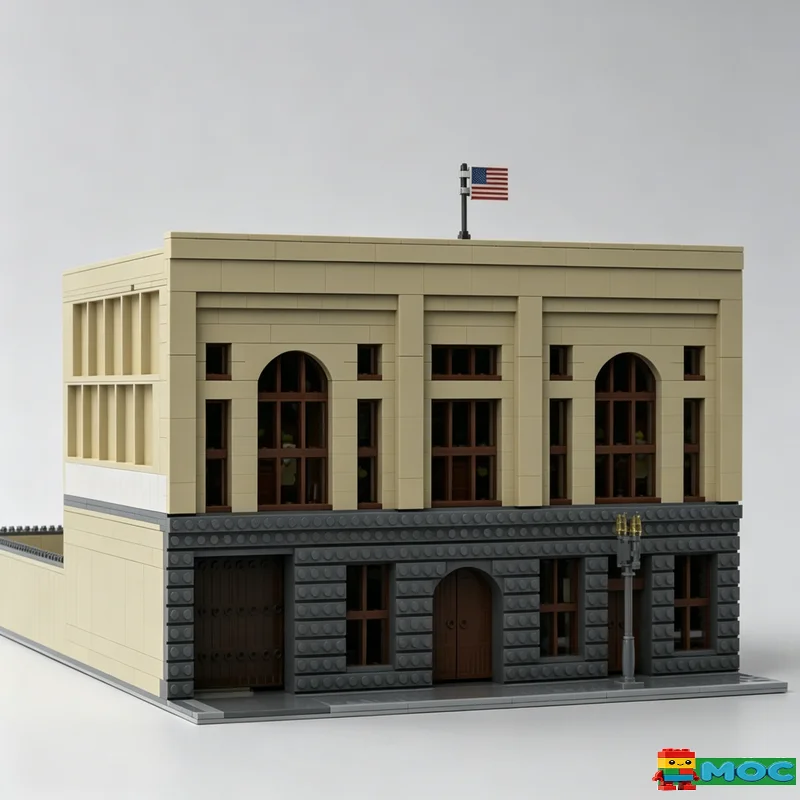 4753PCS City Retro Police Station Modular Building MOC Model Blocks DIY Assembly Educational Birthday Christmas Collection Gift
4753PCS City Retro Police Station Modular Building MOC Model Blocks DIY Assembly Educational Birthday Christmas Collection Gift