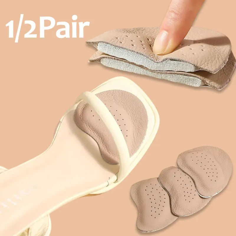 Sandals Anti-slip Stickers Leather Forefoot Pad Women High Heel Pain Relief Insert Insoles Toe Cushion Foot Care Shoes Pad
Sandals Anti-slip Stickers Leather Forefoot Pad Women High Heel Pain Relief Insert Insoles Toe Cushion Foot Care Shoes Pad