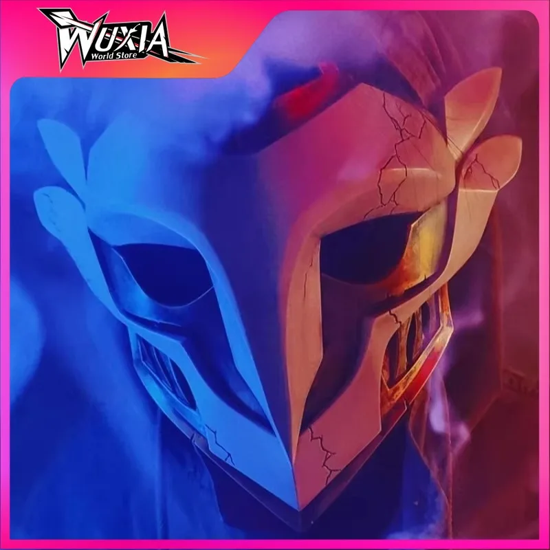 In Stock 23cm FRP Type Game LoL Arcane Ekko Wildfire Cosplay Masks Helmet for Adult Masquerade Party Mask Halloween Gifts Toys
In Stock 23cm FRP Type Game LoL Arcane Ekko Wildfire Cosplay Masks Helmet for Adult Masquerade Party Mask Halloween Gifts Toys