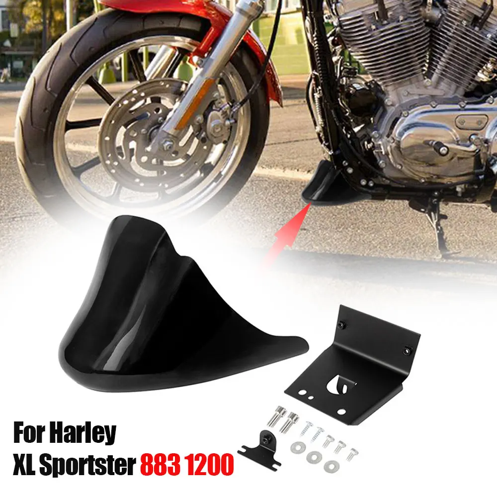Motorcycle Matte/Gloss Black Front Bottom Spoiler Mudguard Air Dam Chin Fairing For Harley XL Sportster 883 1200
Motorcycle Matte/Gloss Black Front Bottom Spoiler Mudguard Air Dam Chin Fairing For Harley XL Sportster 883 1200