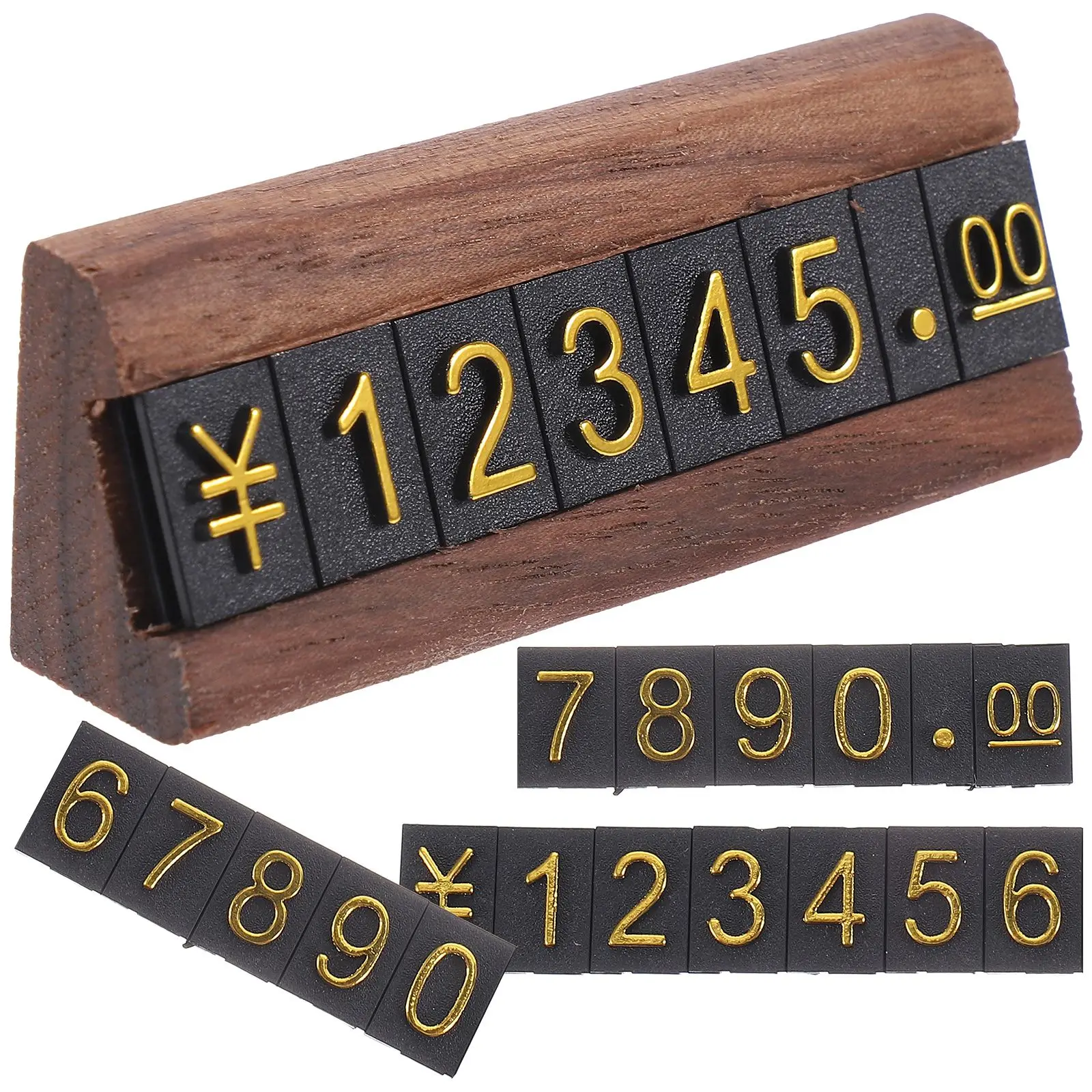 Wooden Price with Strips for Jewelry Shop Display Cube Retail Folder Label Storage Pricing Tags Organizer
Wooden Price with Strips for Jewelry Shop Display Cube Retail Folder Label Storage Pricing Tags Organizer