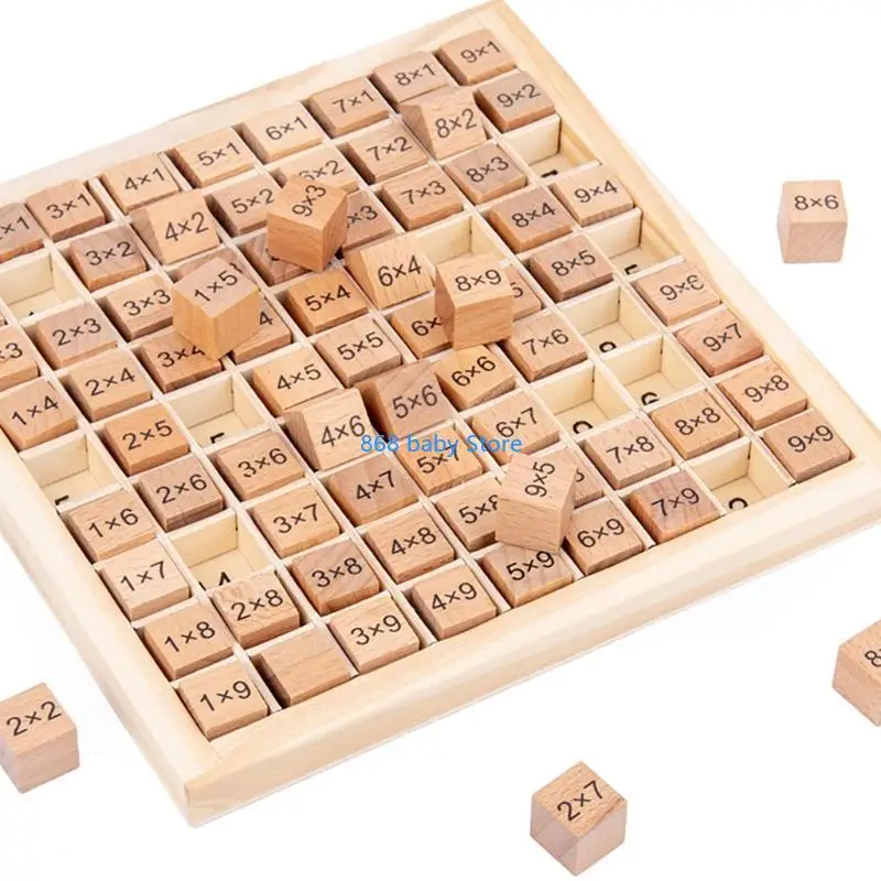 29EE Educational Wooden for Kids Children 99 Multiplication Table Math Teaching Aids
29EE Educational Wooden for Kids Children 99 Multiplication Table Math Teaching Aids