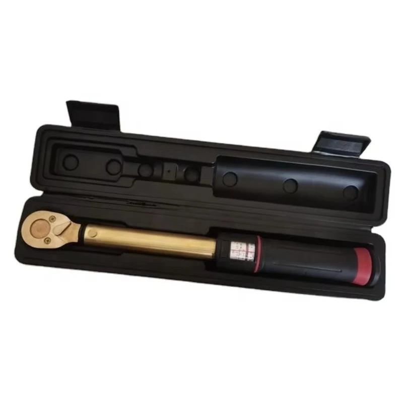 Non Sparking Tools Beryllium Copper Windows Torque Wrench 3/8" 5-45Nm Customizable Factory
Non Sparking Tools Beryllium Copper Windows Torque Wrench 3/8" 5-45Nm Customizable Factory
