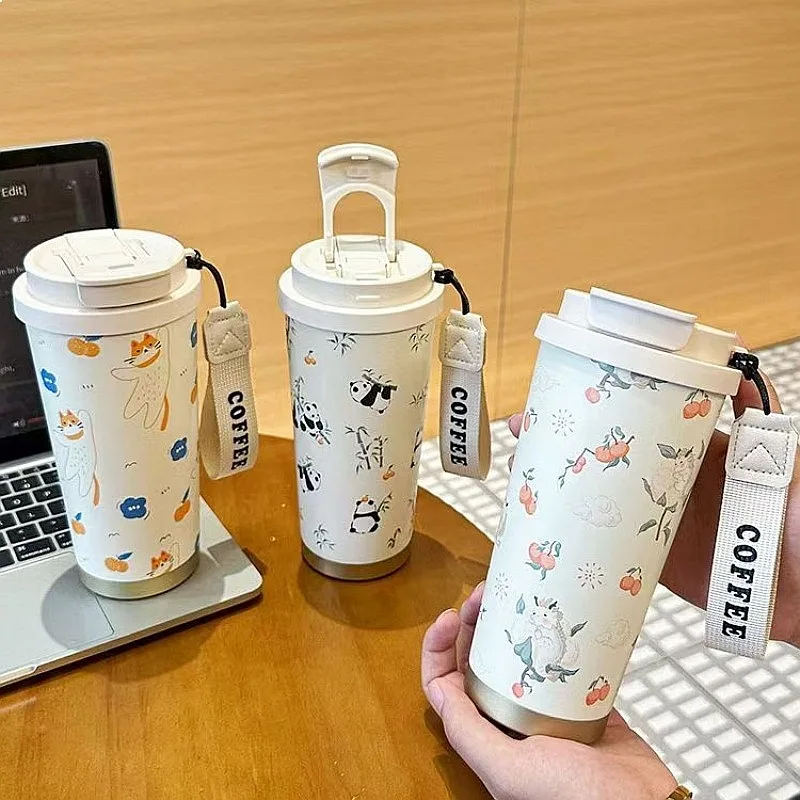 Exquisite Chinese Stainless Steel Coffee Cup Fashion Women Portable Vacuum Insulated Thermos High Quality Water Bottle Gift Mug
Exquisite Chinese Stainless Steel Coffee Cup Fashion Women Portable Vacuum Insulated Thermos High Quality Water Bottle Gift Mug