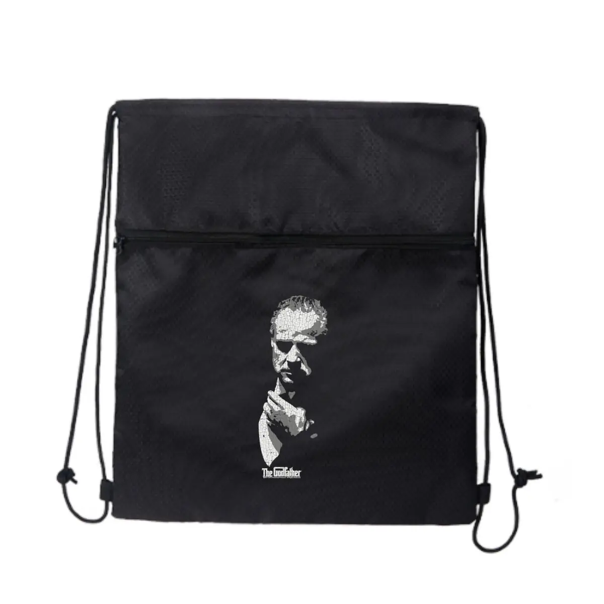 Сумка на молнии с графическим парком «Крестный отец» на шнурке: вмещает закуски и игрушки
Сумка на молнии с графическим парком «Крестный отец» на шнурке: вмещает закуски и игрушки