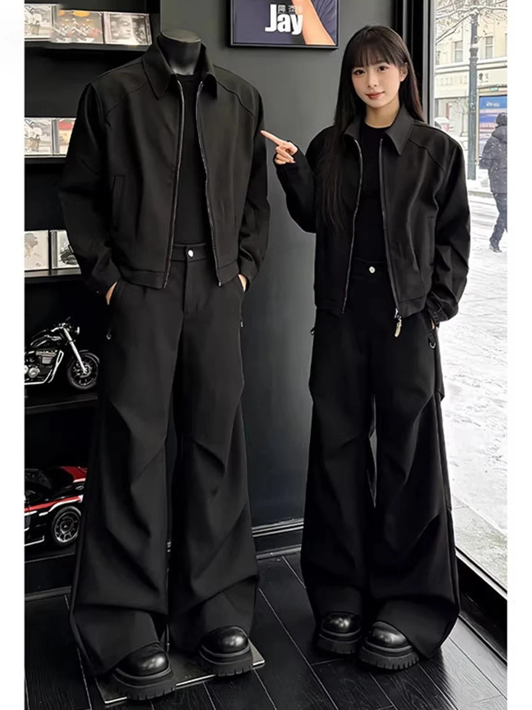 Мужские плиссированные брюки Bla с широкими штанинами, весенние, в американском стиле, свободного кроя, повседневные, молодежные, Cleanfit
Мужские плиссированные брюки Bla с широкими штанинами, весенние, в американском стиле, свободного кроя, повседневные, молодежные, Cleanfit