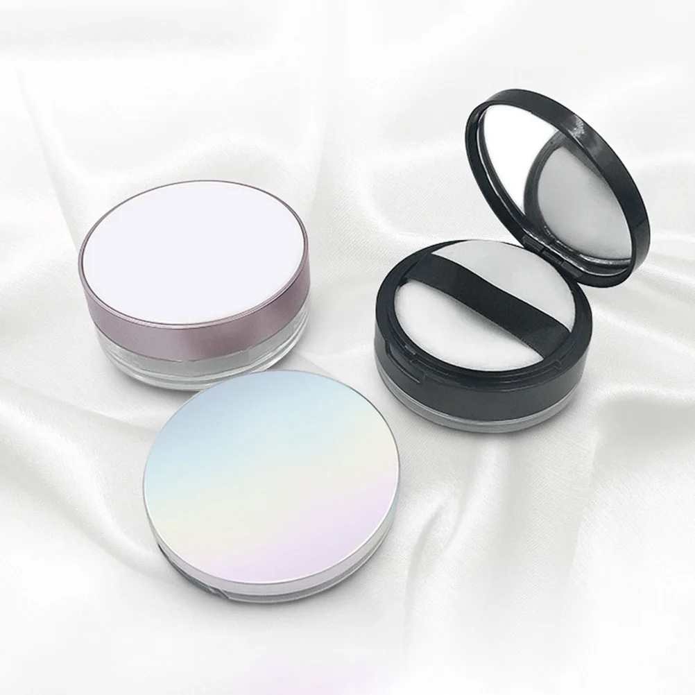2Pcs Compact Makeup Powder Box Anti Leakage Cosmetics Powder Case for Blusher Glitter Portable for Outdoor School Dating
2Pcs Compact Makeup Powder Box Anti Leakage Cosmetics Powder Case for Blusher Glitter Portable for Outdoor School Dating
