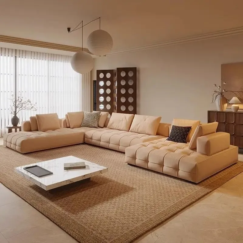 Italian minimalist Lawrence high-end large-sized living room fabric sofa free combination modular sofa new model
Italian minimalist Lawrence high-end large-sized living room fabric sofa free combination modular sofa new model