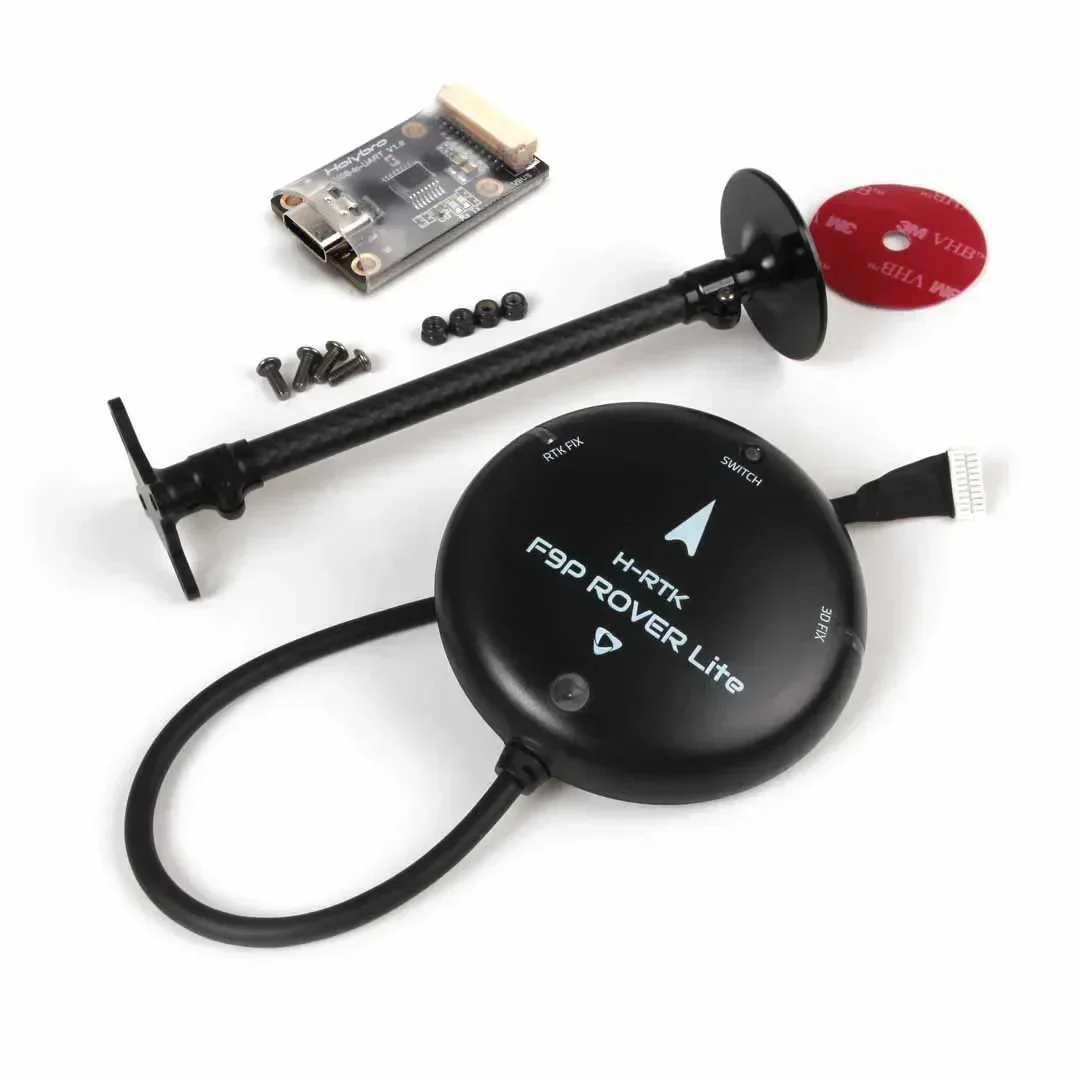 Holybro H-RTK F9P - Rover Lite GPS / Base / Helical Differential High-Precision Multi-Band GNSS Positioning System
Holybro H-RTK F9P - Rover Lite GPS / Base / Helical Differential High-Precision Multi-Band GNSS Positioning System