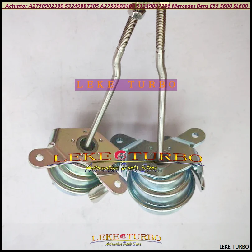 2pcs Turbo Actuator K24.2 A275 A2750902380 53249887205 A2750902480 53249887206 For Mercedes Benz E55 S600 SL600 Coupe CL600 W220
2pcs Turbo Actuator K24.2 A275 A2750902380 53249887205 A2750902480 53249887206 For Mercedes Benz E55 S600 SL600 Coupe CL600 W220