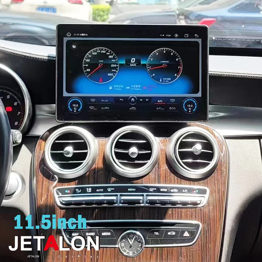 11,5-дюймовый автомобильный радиоприемник для Mercedes Benz 2015-2018 C-Class GLC V-Class CarPlay Android Auto Автомобильный мультимедийный видеоплеер HU Стерео GPS
11,5-дюймовый автомобильный радиоприемник для Mercedes Benz 2015-2018 C-Class GLC V-Class CarPlay Android Auto Автомобильный мультимедийный видеоплеер HU Стерео GPS