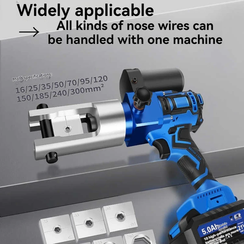 Small Portable Electric Hydraulic Crimping Pliers Lithium Battery Copper Aluminum Terminal Charging Crimping
Small Portable Electric Hydraulic Crimping Pliers Lithium Battery Copper Aluminum Terminal Charging Crimping