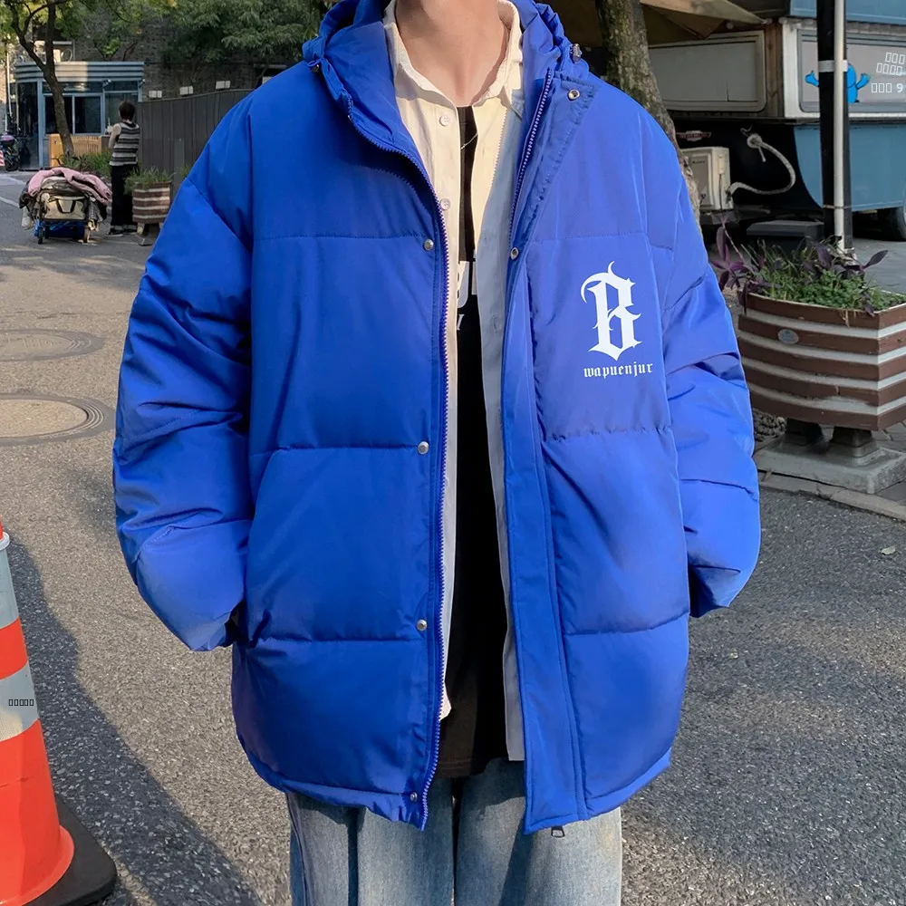 Winter Thiened Men's Cotton Jaet Casual Sle Waterproof Zipper Hooded Coat Youth ular Cleanfit Sle Pure Color Faion
Winter Thiened Men's Cotton Jaet Casual Sle Waterproof Zipper Hooded Coat Youth ular Cleanfit Sle Pure Color Faion