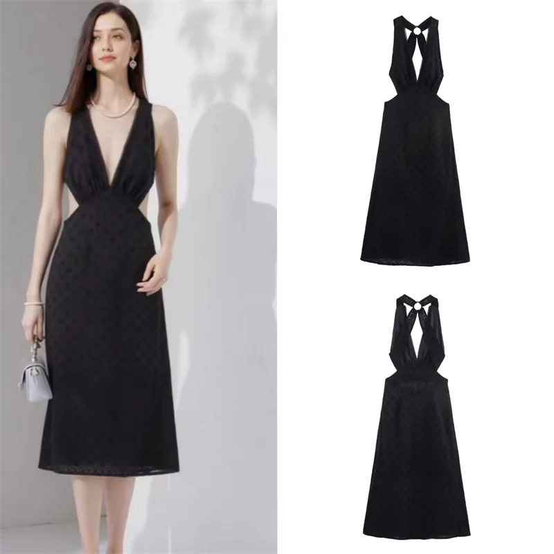 New 2026 Summer Trend Hollow-out Embroidered Dress Women's Fashion Breathable Casual Maxi Dress
New 2026 Summer Trend Hollow-out Embroidered Dress Women's Fashion Breathable Casual Maxi Dress
