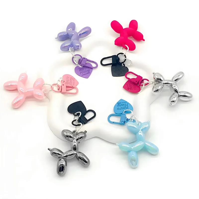 Fashion Keychain Punk Y2K Balloon Dog Keychains for Women Bag Pendant Jewelry Trinket Girl's Car Key Ring Key Chain Accessories
Fashion Keychain Punk Y2K Balloon Dog Keychains for Women Bag Pendant Jewelry Trinket Girl's Car Key Ring Key Chain Accessories