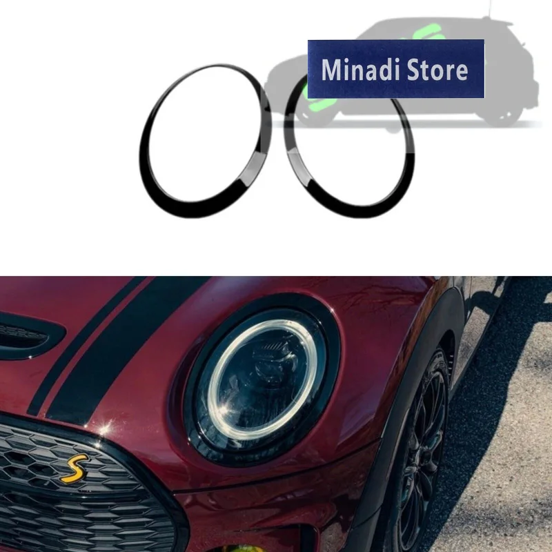 ДЛЯ нового Mini Cooper S JCW F54 Clubman, чехлы на фары Piano Black Gloss и Silver Gloss de-chrome 2014-2019
ДЛЯ нового Mini Cooper S JCW F54 Clubman, чехлы на фары Piano Black Gloss и Silver Gloss de-chrome 2014-2019
