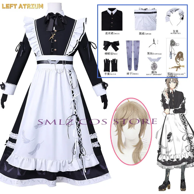 Smlz Nijisanji Vtuber Kanae Cosplay Man Kanae Maid Outfit Cosplay Costume Set Halloween Party Outfit for Men
Smlz Nijisanji Vtuber Kanae Cosplay Man Kanae Maid Outfit Cosplay Costume Set Halloween Party Outfit for Men