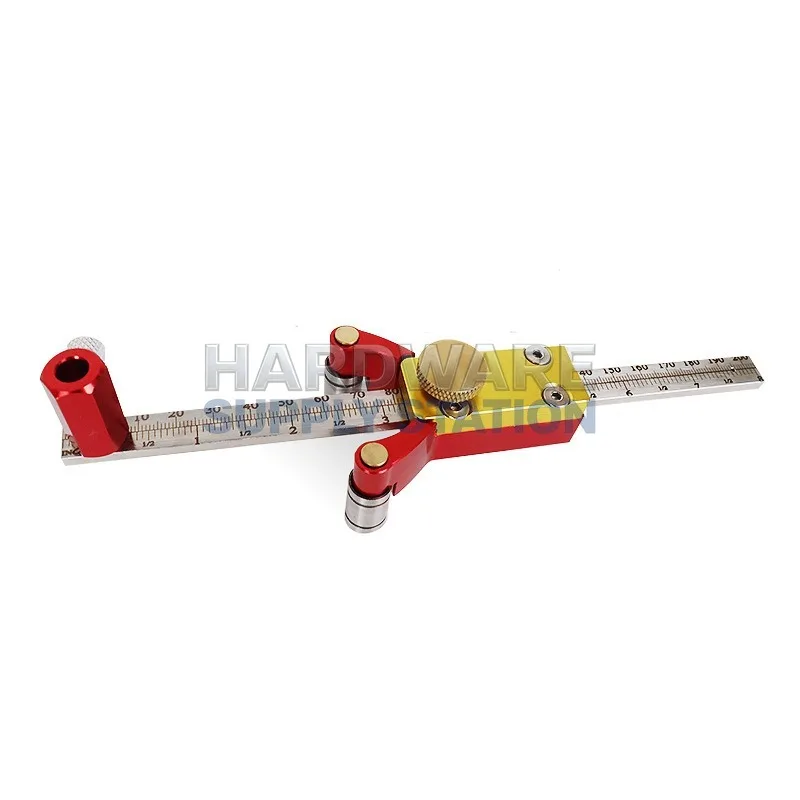 Parallel line drawing tool, woodworking drawing straight lines and arcs, multifunctional drawing tool 2pcs
Parallel line drawing tool, woodworking drawing straight lines and arcs, multifunctional drawing tool 2pcs