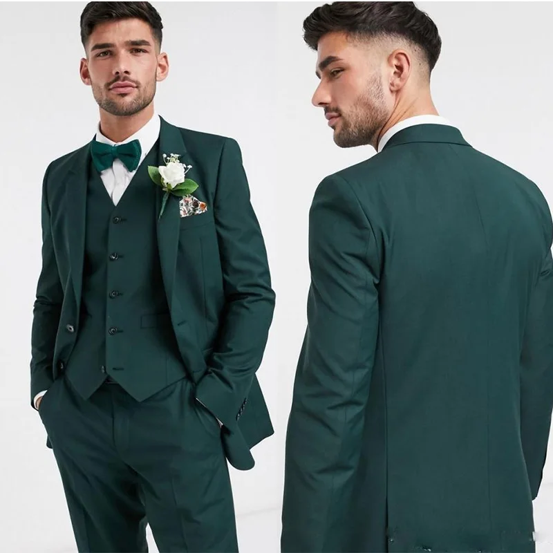 Two Buttons Notch Lapel suits for men Groom Wedding mens suit high quality Dress 3 Piece man army green blazer masculino Tuxedos
Two Buttons Notch Lapel suits for men Groom Wedding mens suit high quality Dress 3 Piece man army green blazer masculino Tuxedos