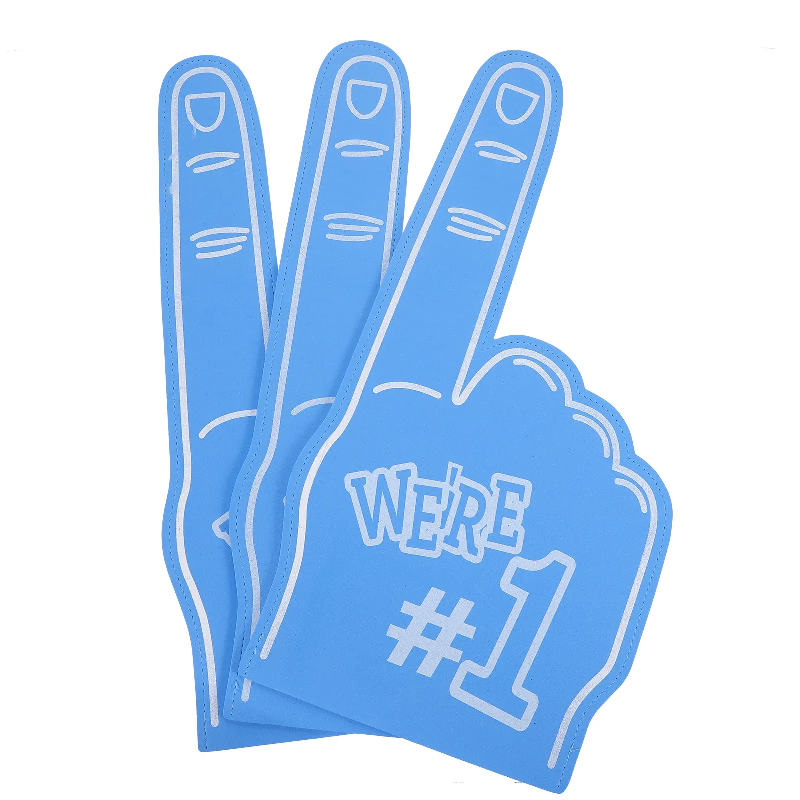 3Pcs Foam Fingers Eva Soft Cheerleading Hand Props Noise Maker for Concerts Party Supplies Foam Finger
3Pcs Foam Fingers Eva Soft Cheerleading Hand Props Noise Maker for Concerts Party Supplies Foam Finger