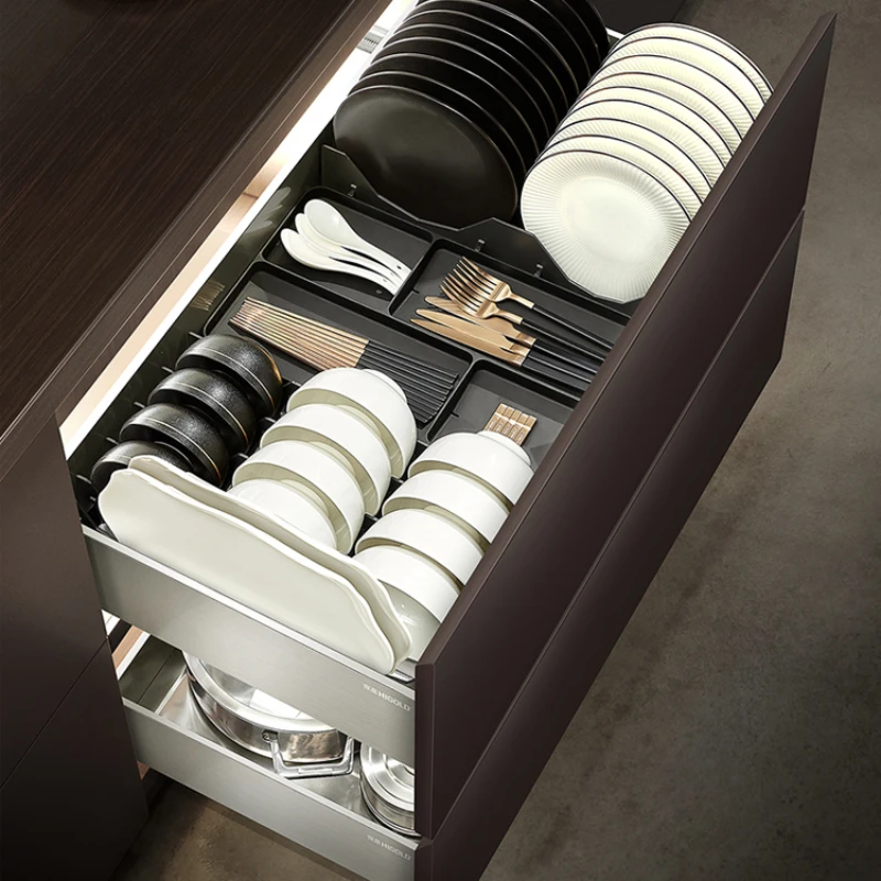 Stainless steel kitchen double-layer dishes, pots, utensils,, storage baskets, seasoning baskets, damping rails
Stainless steel kitchen double-layer dishes, pots, utensils,, storage baskets, seasoning baskets, damping rails