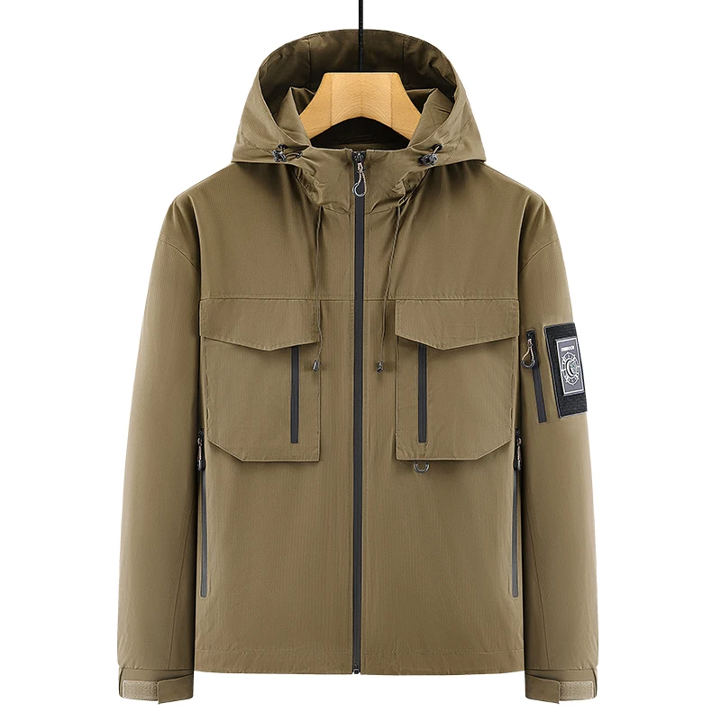 Men Windbreak Plus Windproof Fur Coats Male Military Hooded Jackets Men's Outdoor Waterproof Coat Hooded Hiking Working Jackets
Men Windbreak Plus Windproof Fur Coats Male Military Hooded Jackets Men's Outdoor Waterproof Coat Hooded Hiking Working Jackets