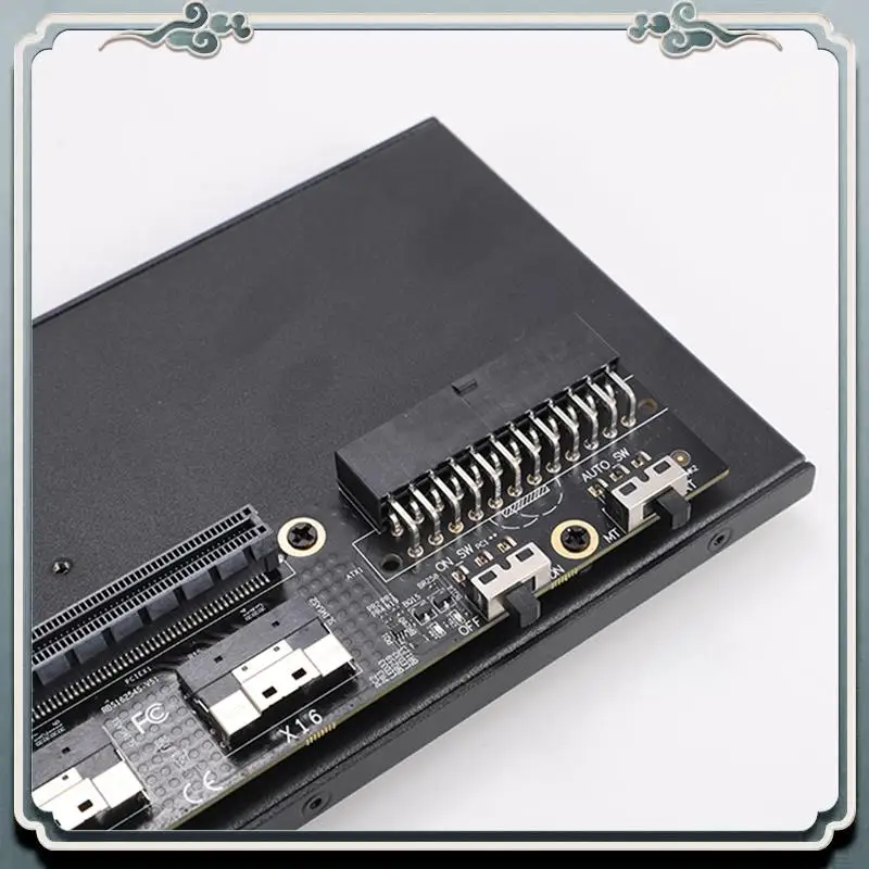 Premium Slimsas Card External GPU Dock Pcie4.0 X16 Laptop To External Video Graphics Card Pcie4.0 X16 To Slimsas 8654 PC Adapter
Premium Slimsas Card External GPU Dock Pcie4.0 X16 Laptop To External Video Graphics Card Pcie4.0 X16 To Slimsas 8654 PC Adapter