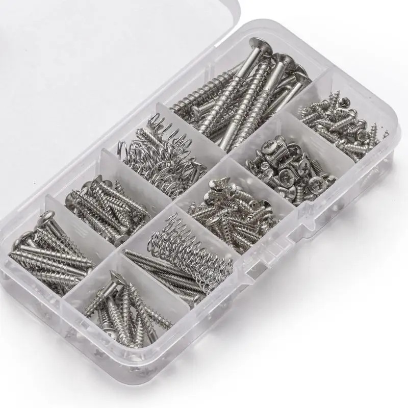 R6FE 9 Types Guitar Screw Assortment & Springs for Electric Guitar Switch Neck Plate
R6FE 9 Types Guitar Screw Assortment & Springs for Electric Guitar Switch Neck Plate