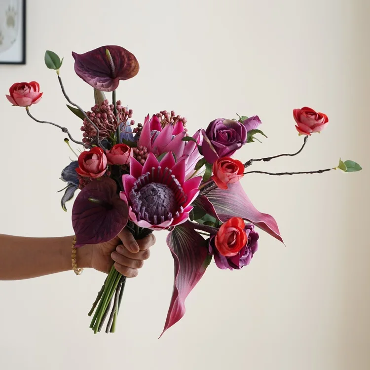 Искусственный букет Xinxinyi, имитация цветов, букет для предложения руки и сердца, украшение для помолвки, декор для свадебного торжества.
Искусственный букет Xinxinyi, имитация цветов, букет для предложения руки и сердца, украшение для помолвки, декор для свадебного торжества.